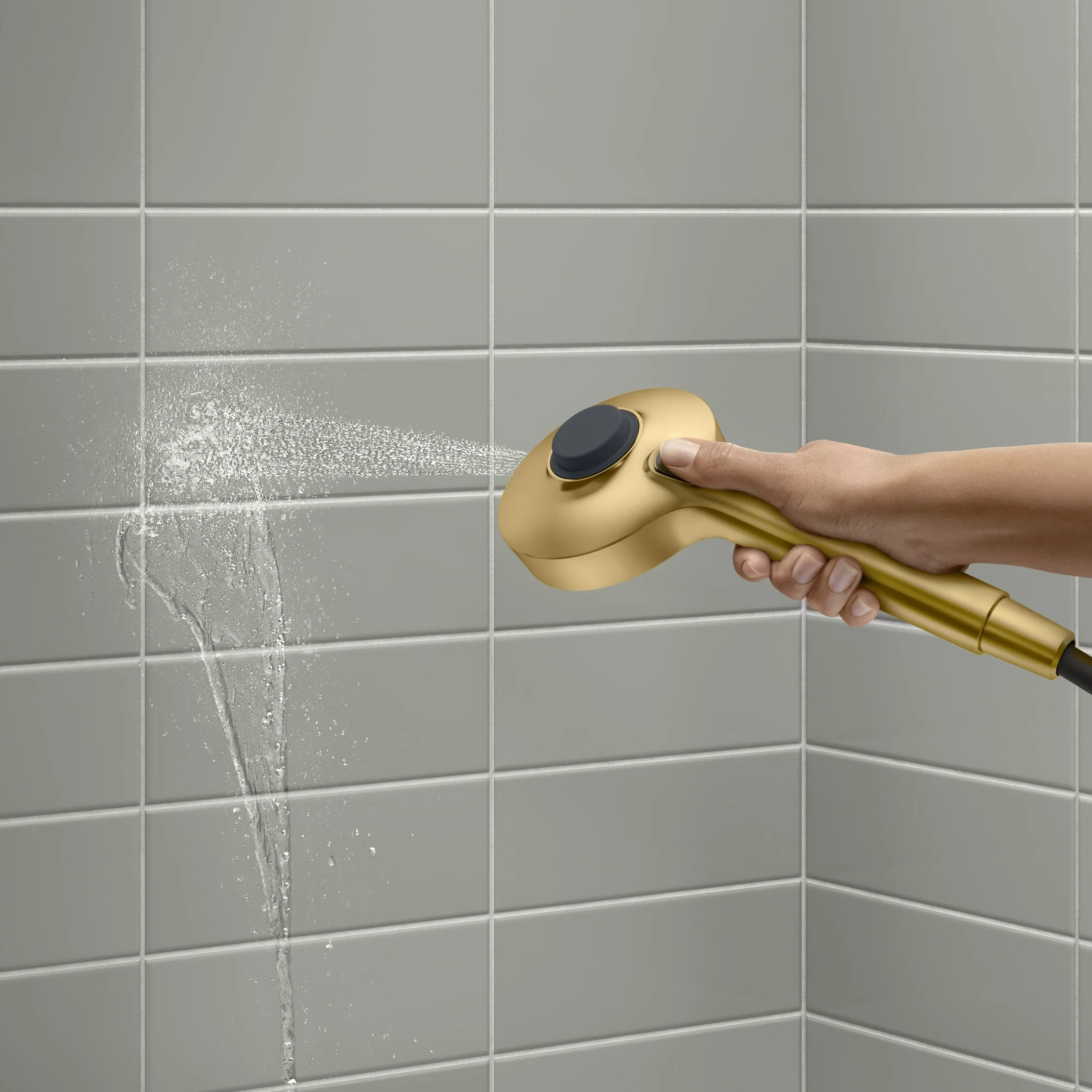 Prone 3-In-1 Multifunction Shower Head with Powersweep