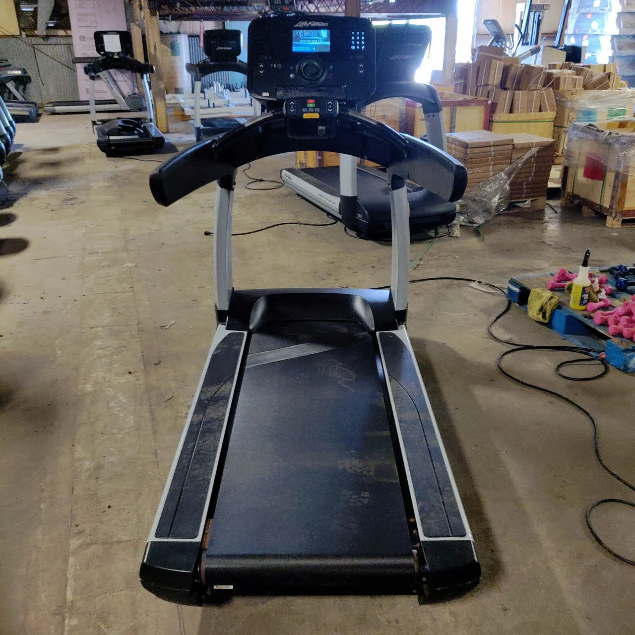 Refurbished Life Fitness 95T Explore Treadmill Commercial Grade for Cardio