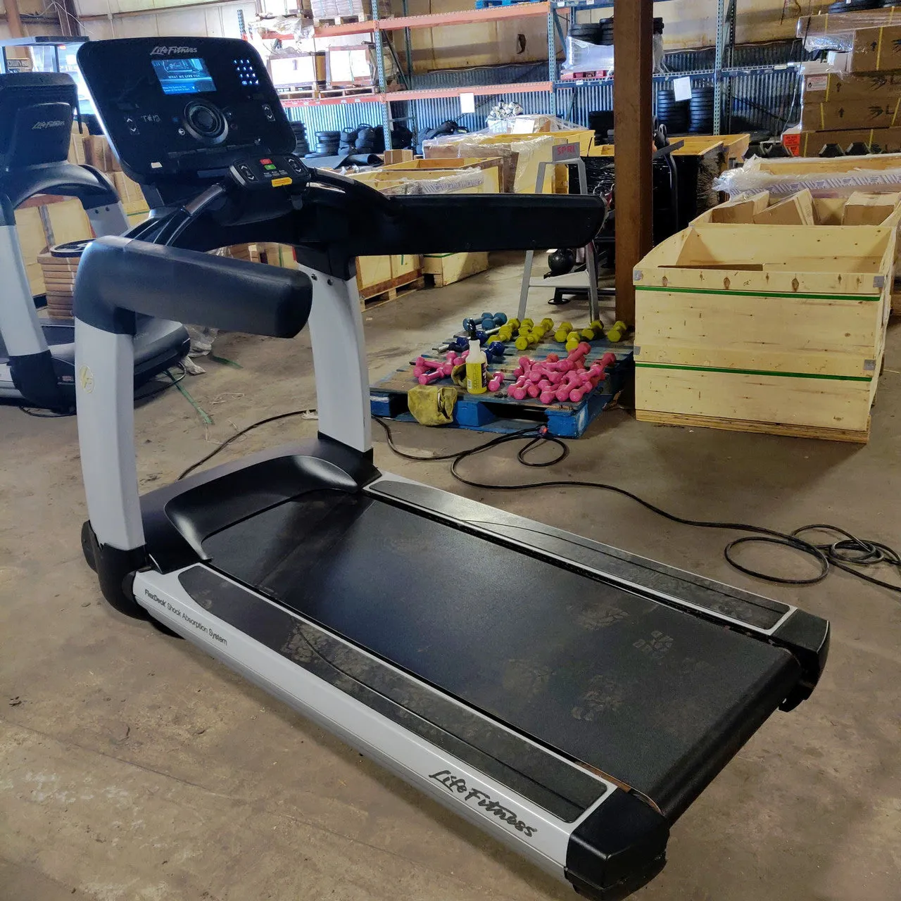 Refurbished Life Fitness 95T Explore Treadmill Commercial Grade for Cardio