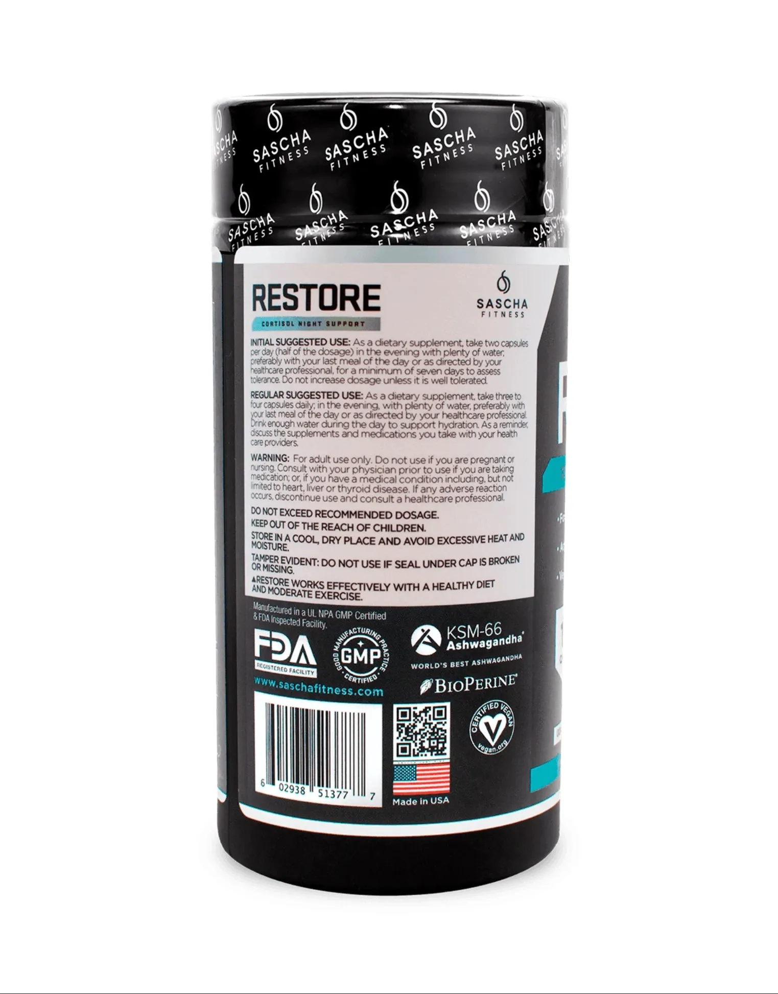 Restore Sascha Fitness (NUEVO PRODUCTO)