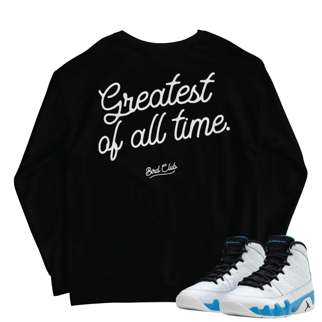 Retro 9 Powder Blue Sweater