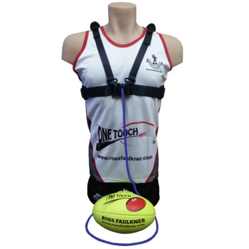 Ross Faulkner One Touch Senior Harness AFL Trainer - Blue Cord