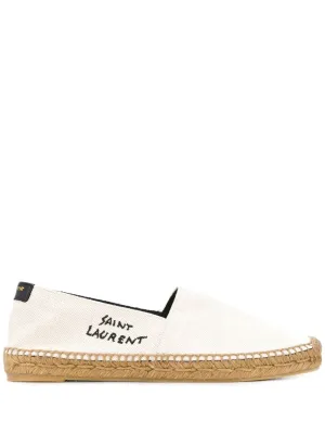 Saint Laurent  Flat shoes Beige