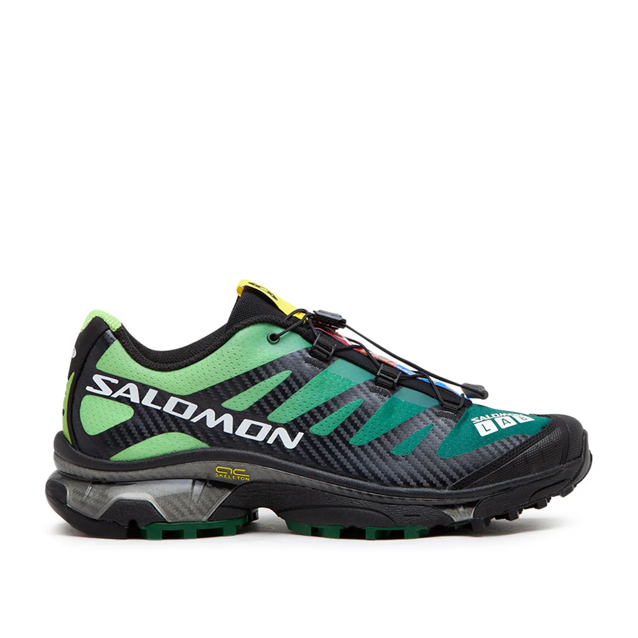 salomon xt-4 og (eden / bright lime green / white)