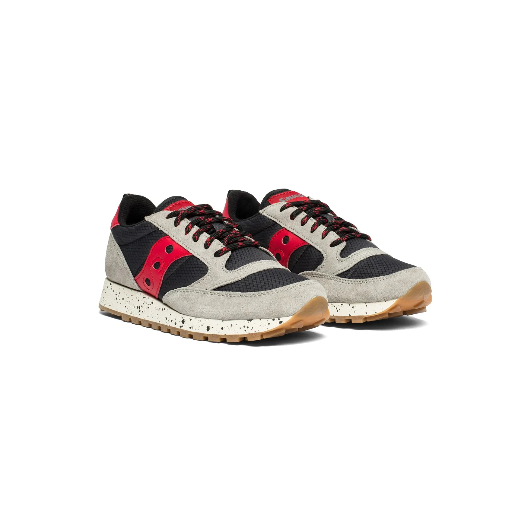 SAUCONY Jazz Trail - Grey / Black / Red