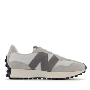 Scarpe Uomo NEW BALANCE Sneakers 327 in Suede e Mesh colore Nimbus Cloud e Rain Cloud