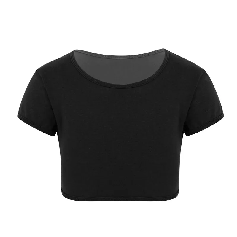 Short Sleeve Crop Top