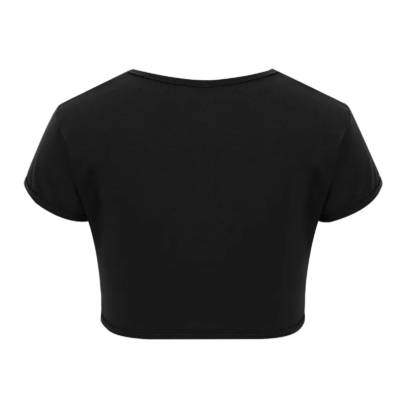 Short Sleeve Crop Top