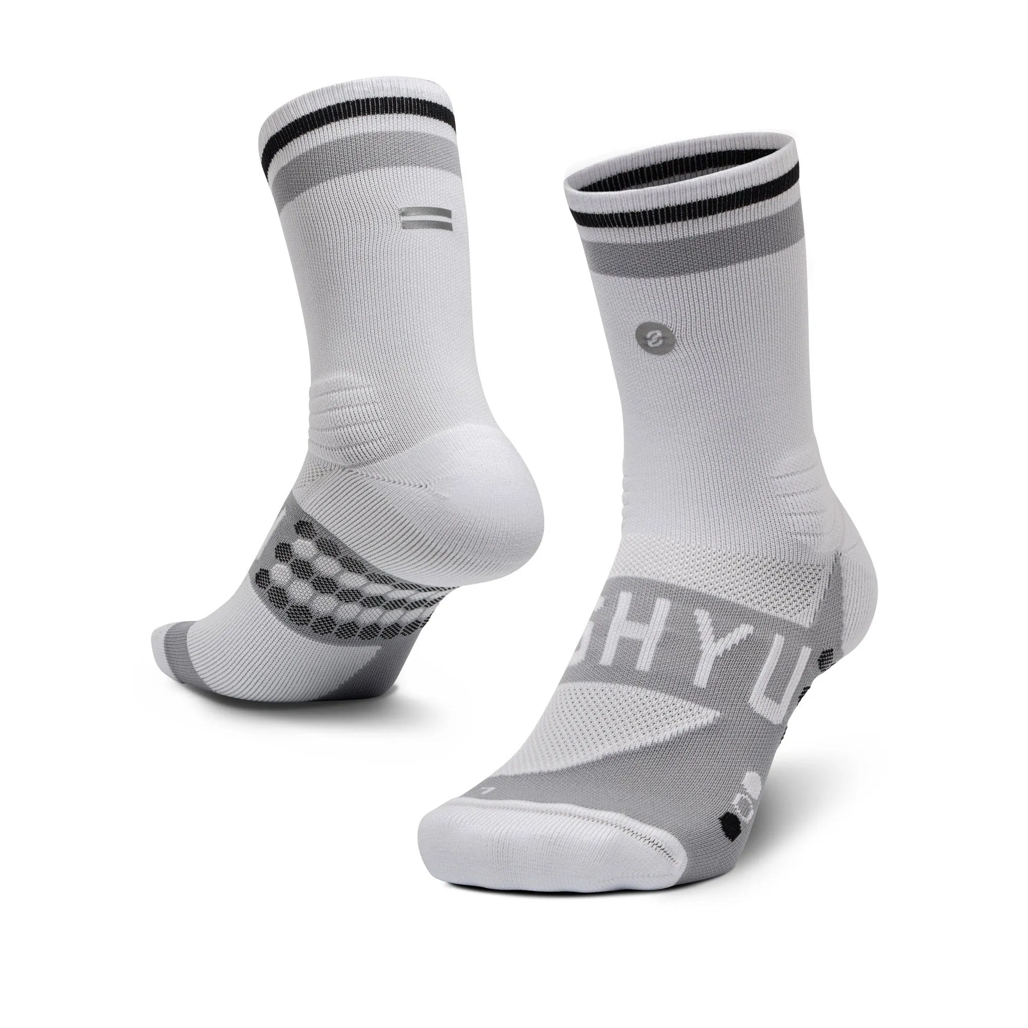 Shyu Racing Sock - White | Grey | Black