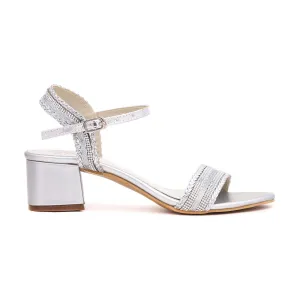 Silver Fancy Sandal FN5620