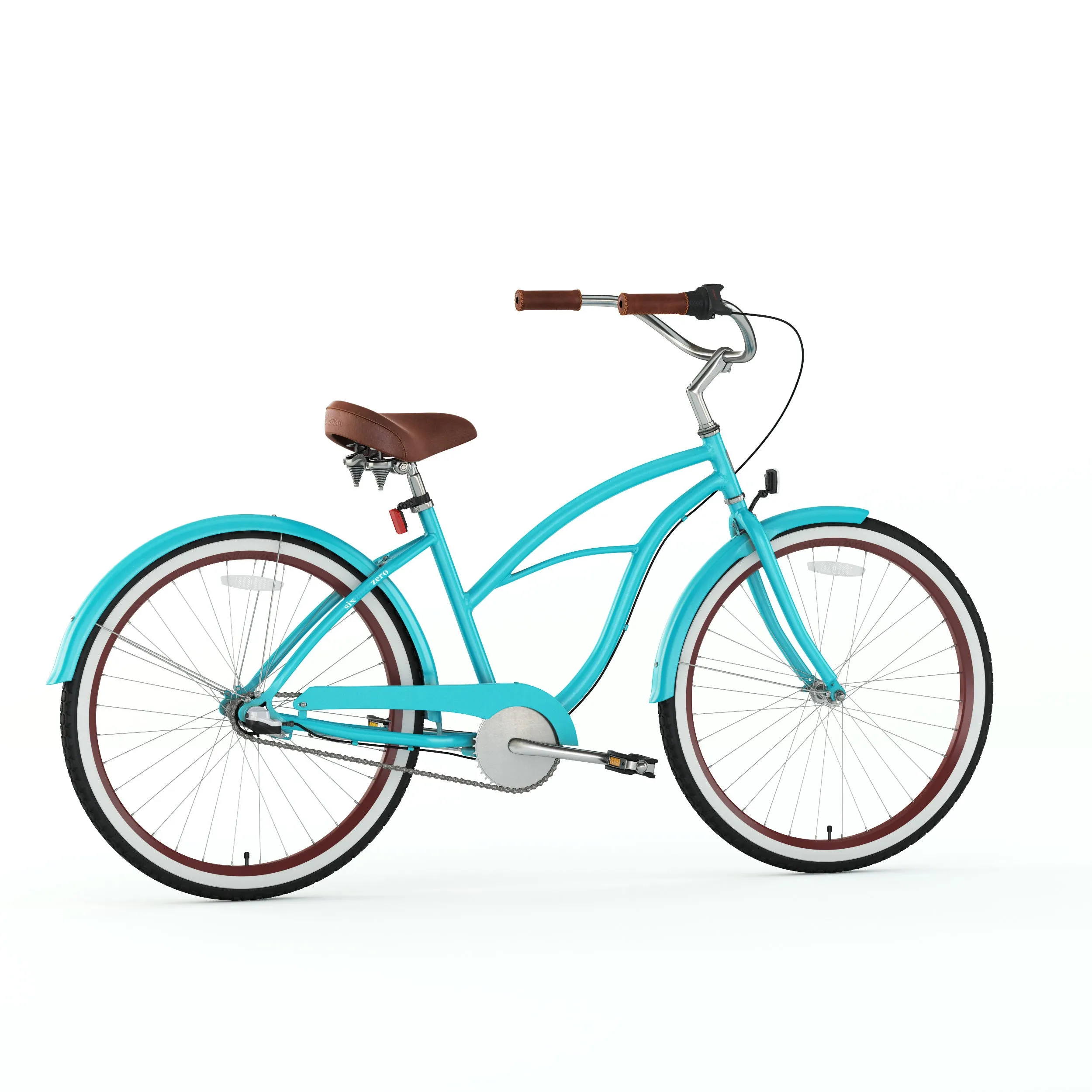 sixthreezero Teal 3 Speed Women's Beach Cruiser Bike