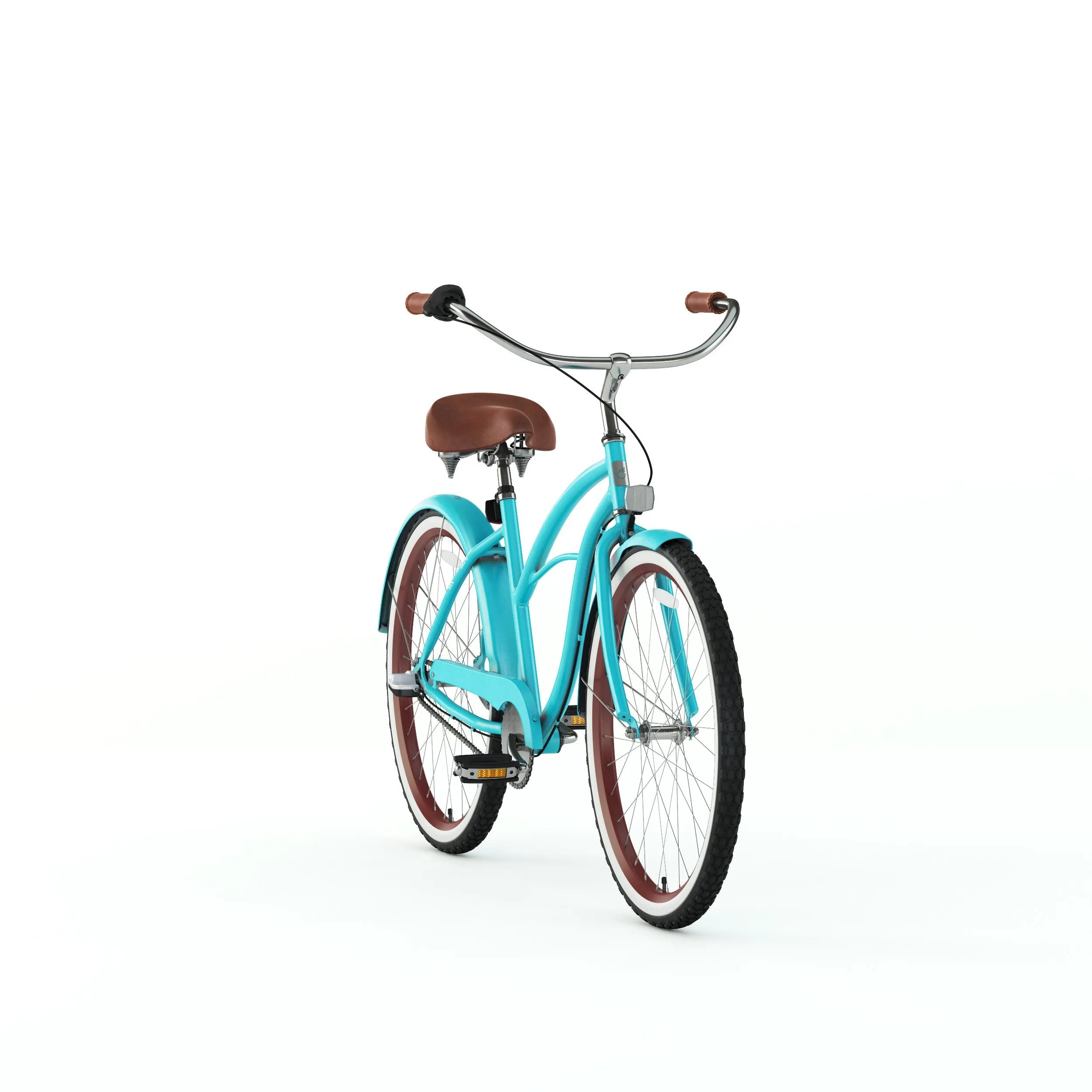 sixthreezero Teal 3 Speed Women's Beach Cruiser Bike