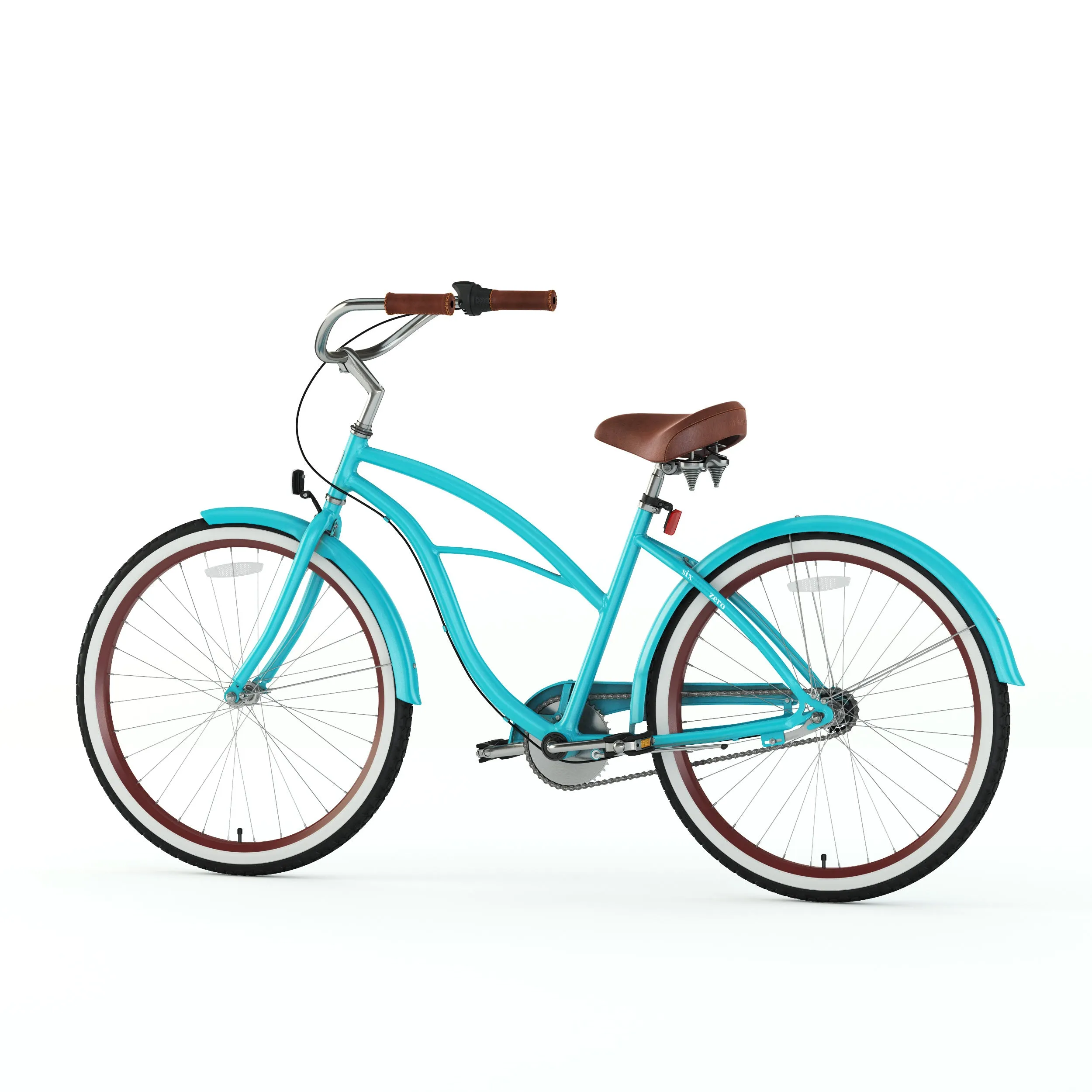 sixthreezero Teal 3 Speed Women's Beach Cruiser Bike