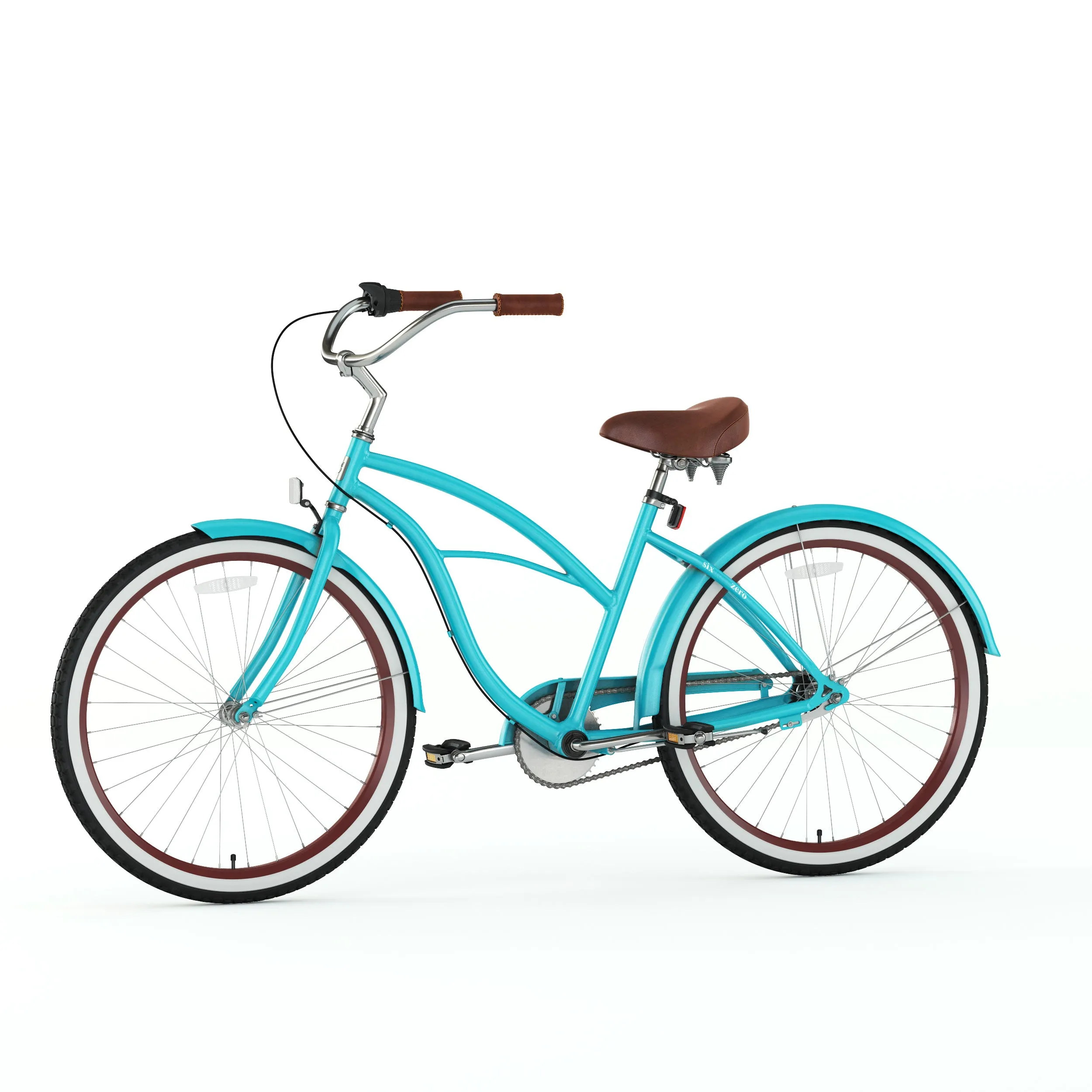 sixthreezero Teal 3 Speed Women's Beach Cruiser Bike