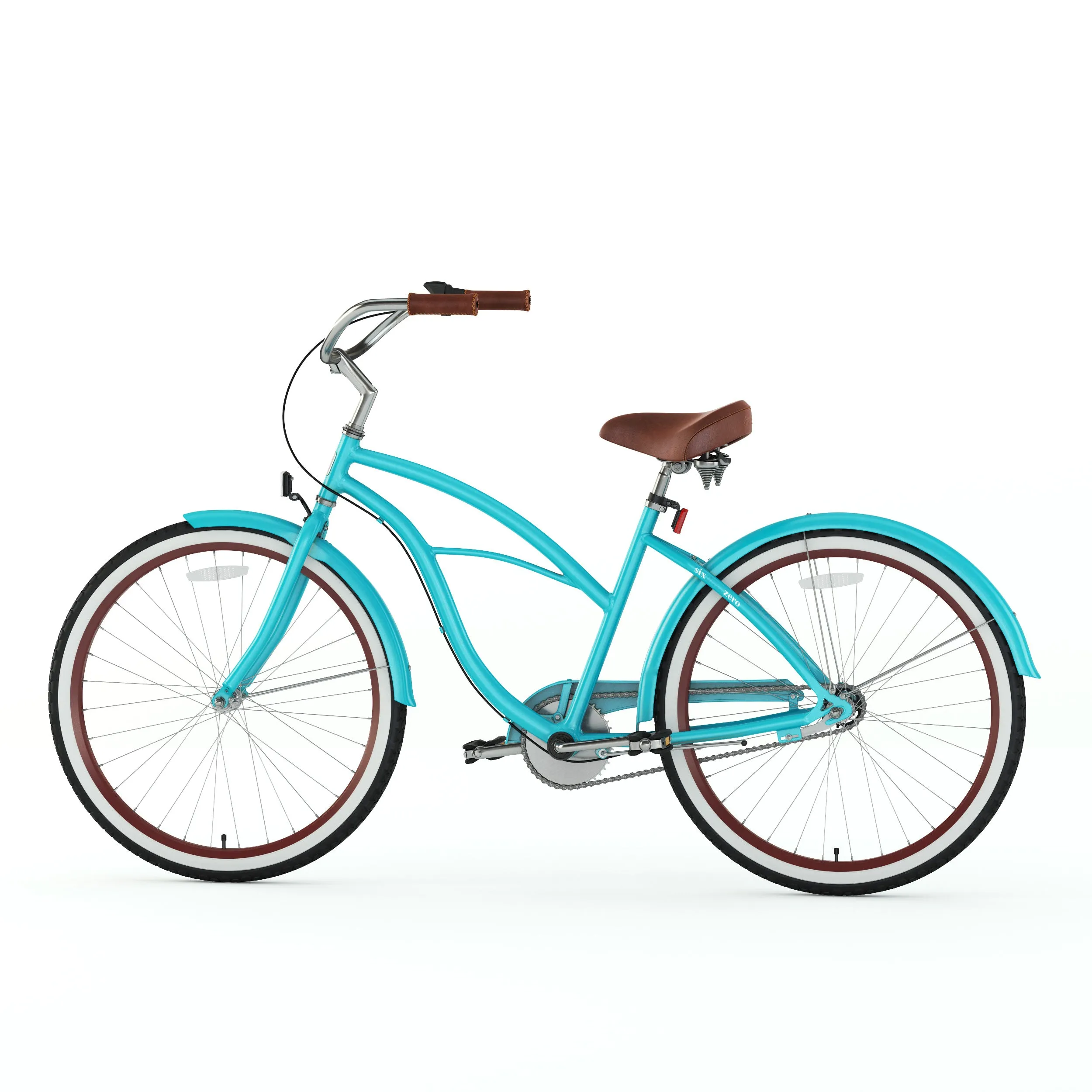 sixthreezero Teal 3 Speed Women's Beach Cruiser Bike