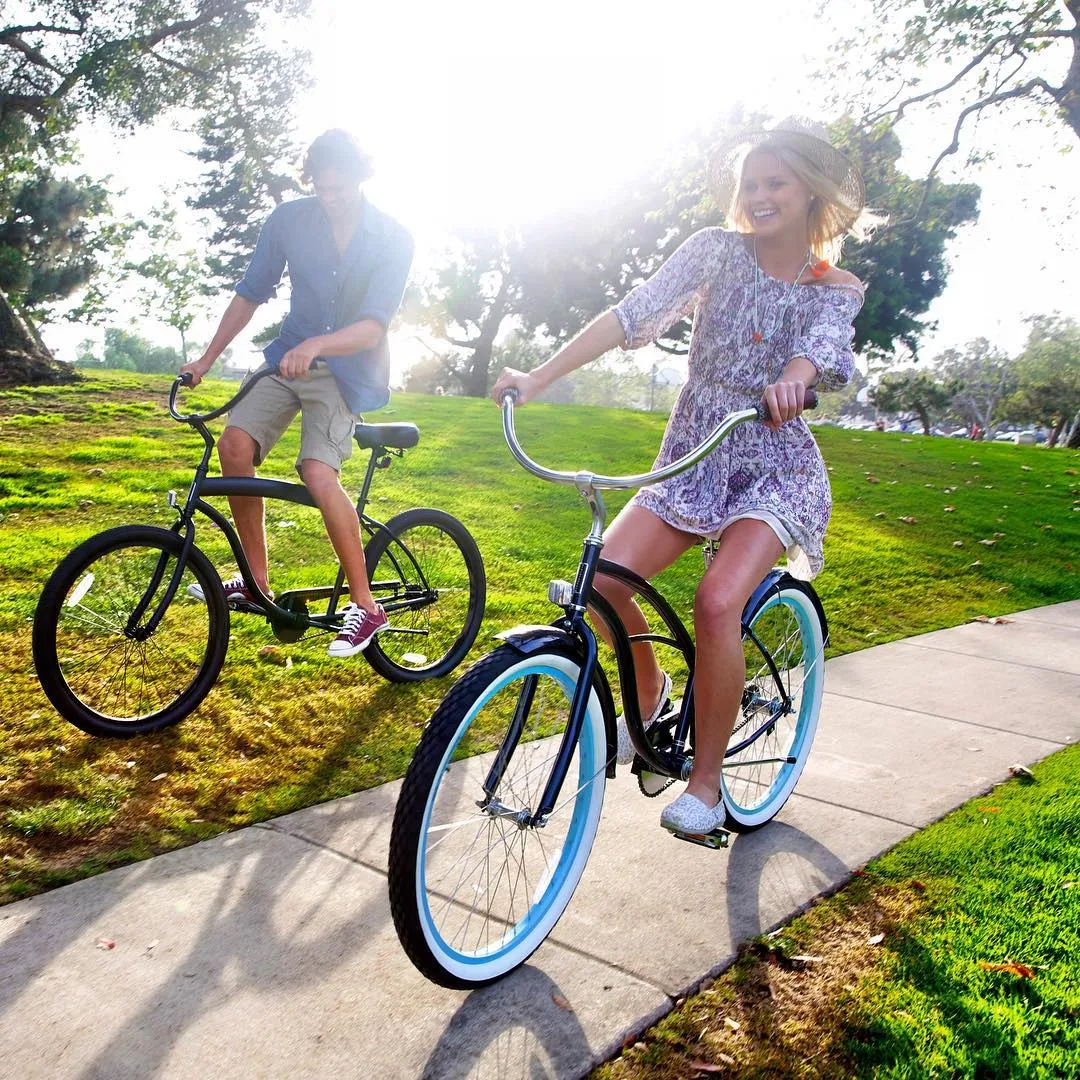 sixthreezero Teal 3 Speed Women's Beach Cruiser Bike