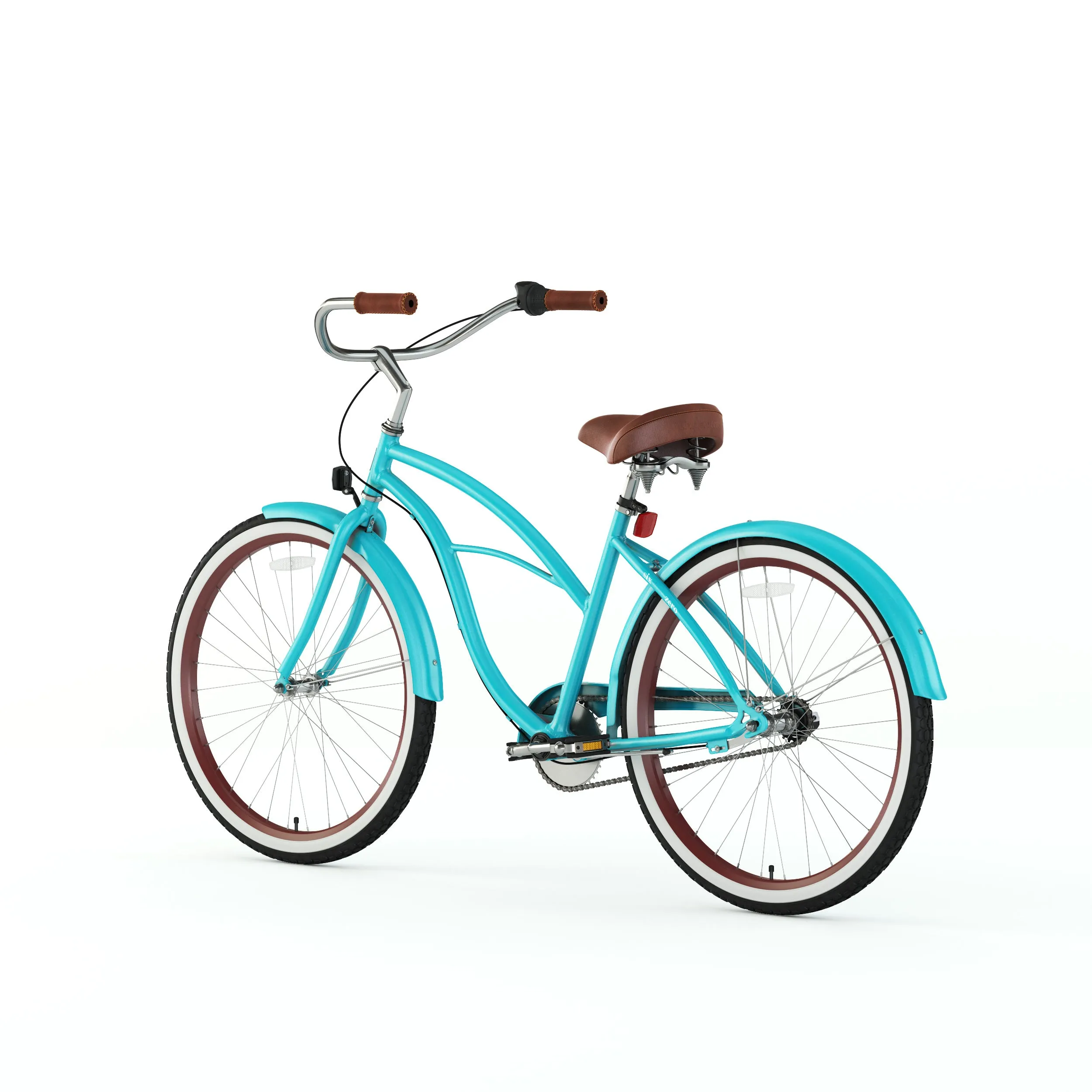 sixthreezero Teal 3 Speed Women's Beach Cruiser Bike