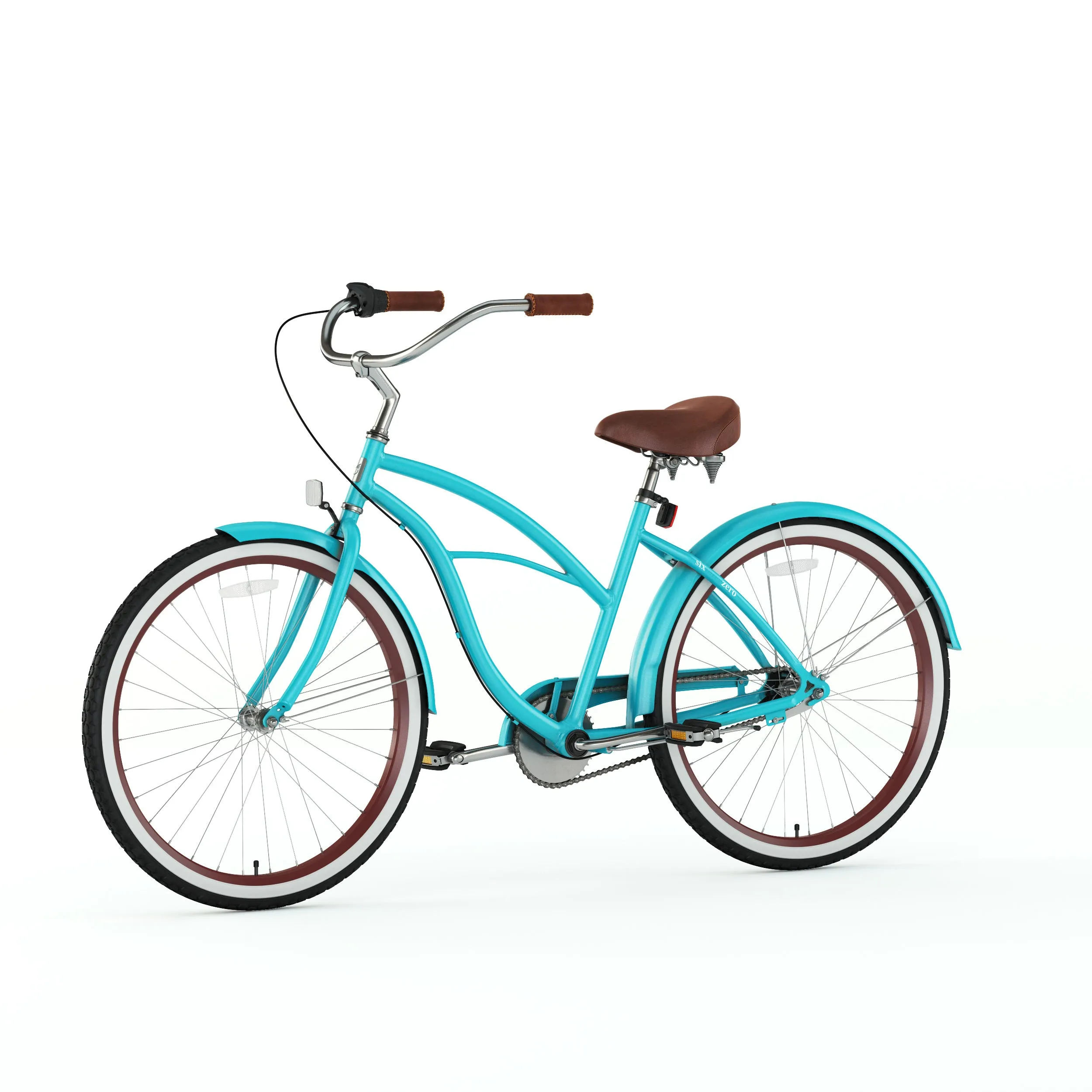 sixthreezero Teal 3 Speed Women's Beach Cruiser Bike