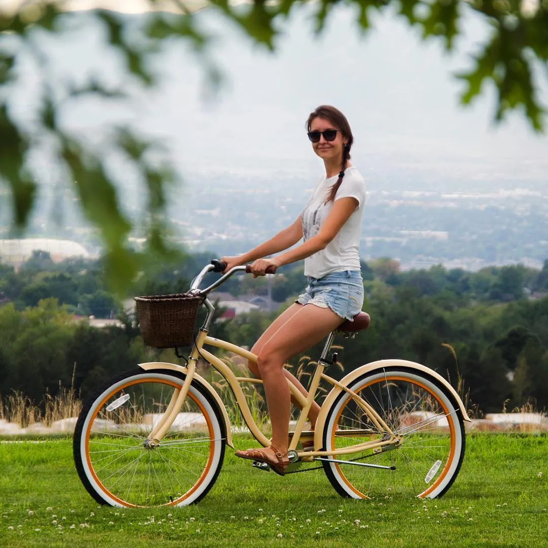 sixthreezero Teal 3 Speed Women's Beach Cruiser Bike