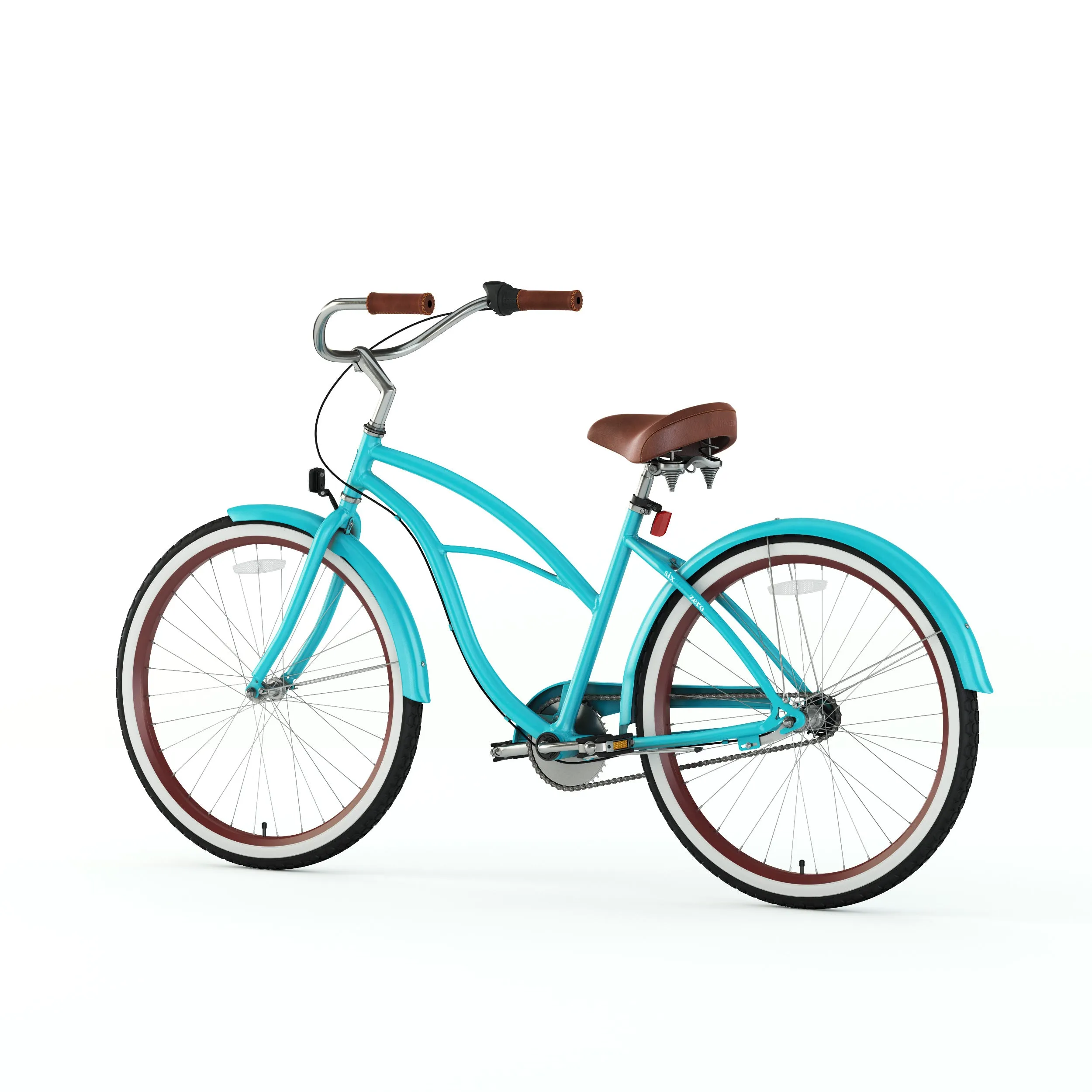 sixthreezero Teal 3 Speed Women's Beach Cruiser Bike