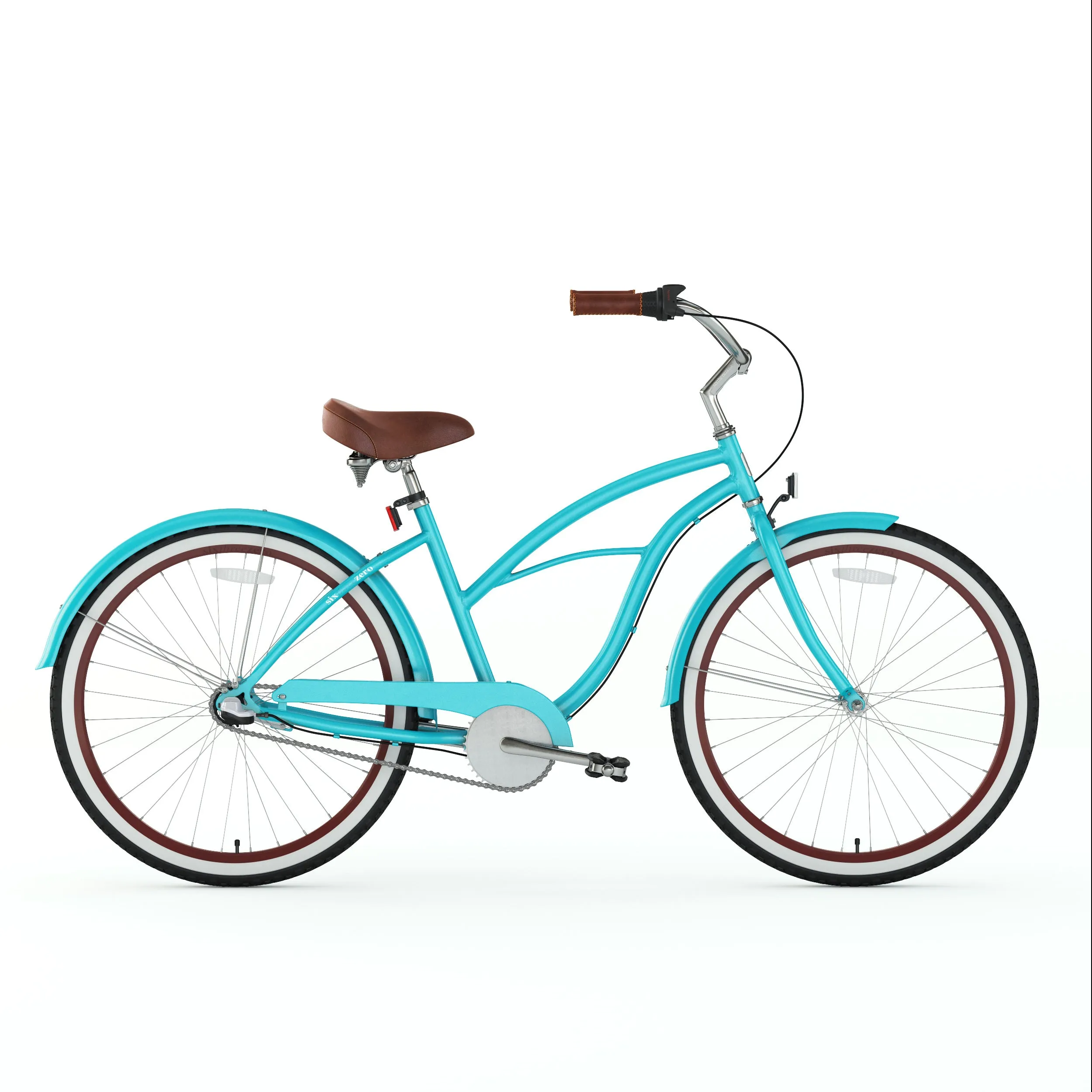 sixthreezero Teal 3 Speed Women's Beach Cruiser Bike