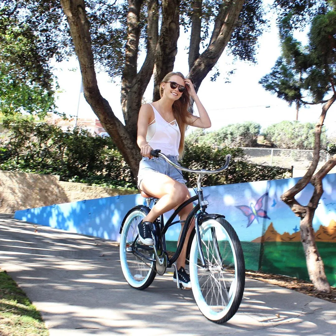 sixthreezero Teal 3 Speed Women's Beach Cruiser Bike