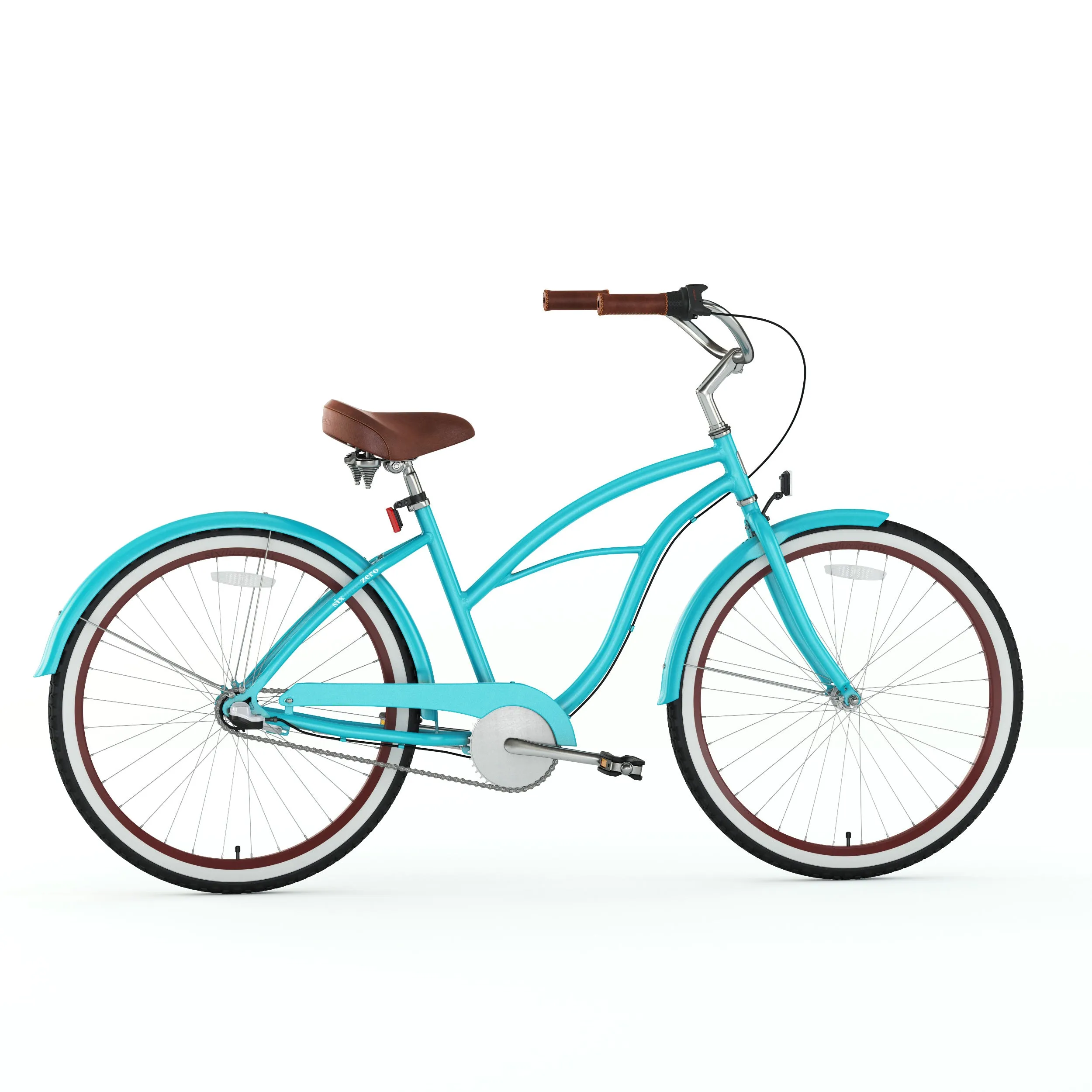 sixthreezero Teal 3 Speed Women's Beach Cruiser Bike