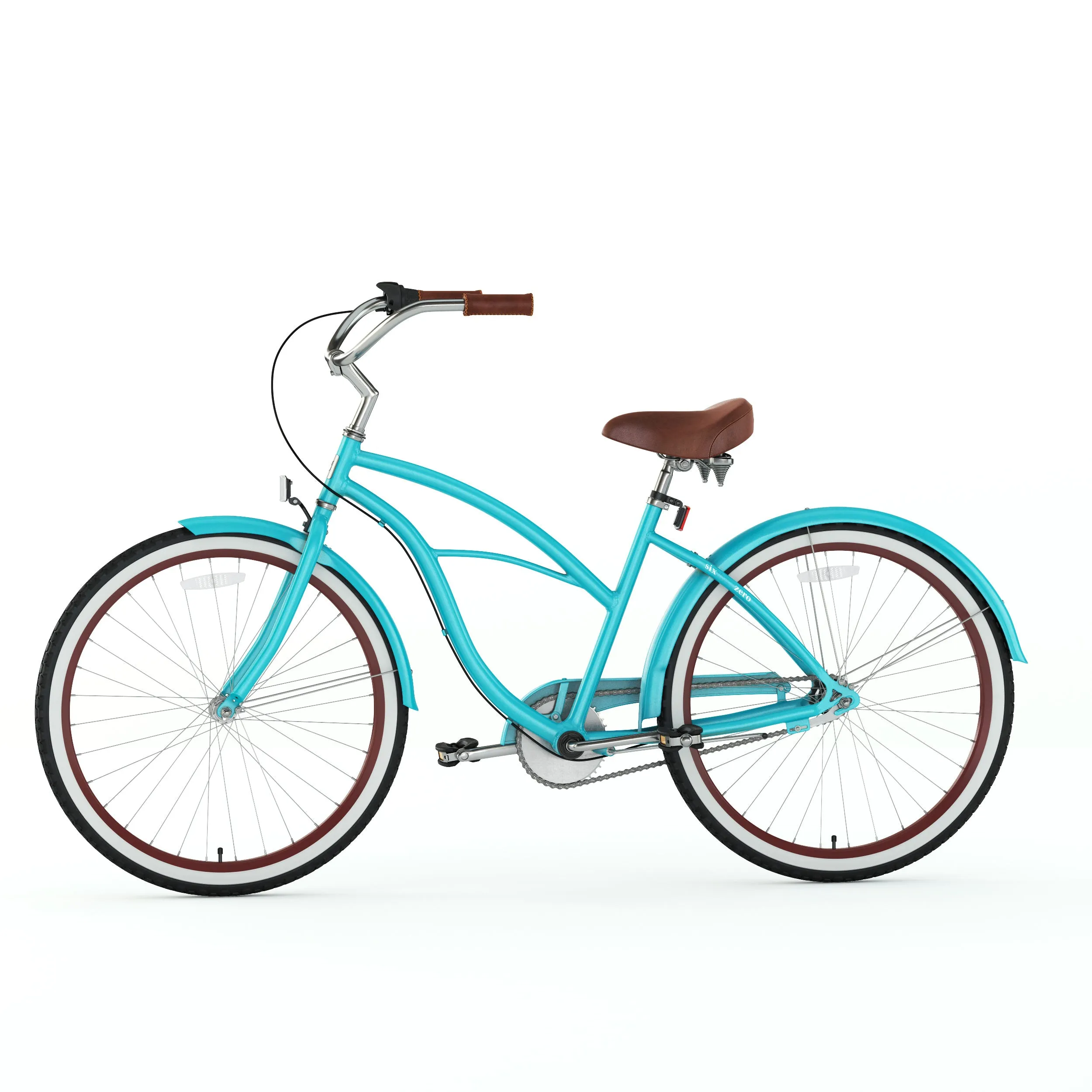 sixthreezero Teal 3 Speed Women's Beach Cruiser Bike