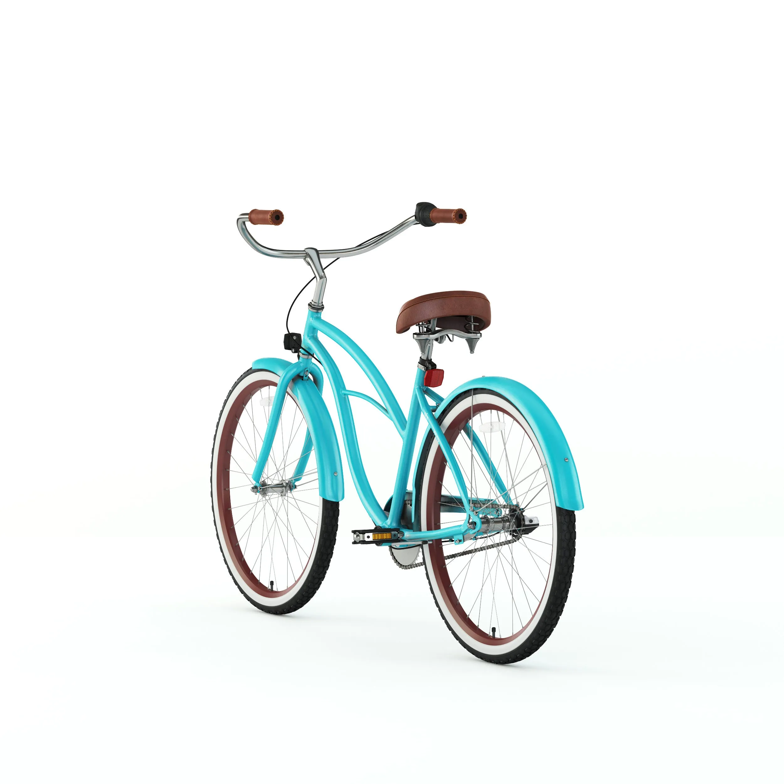 sixthreezero Teal 3 Speed Women's Beach Cruiser Bike