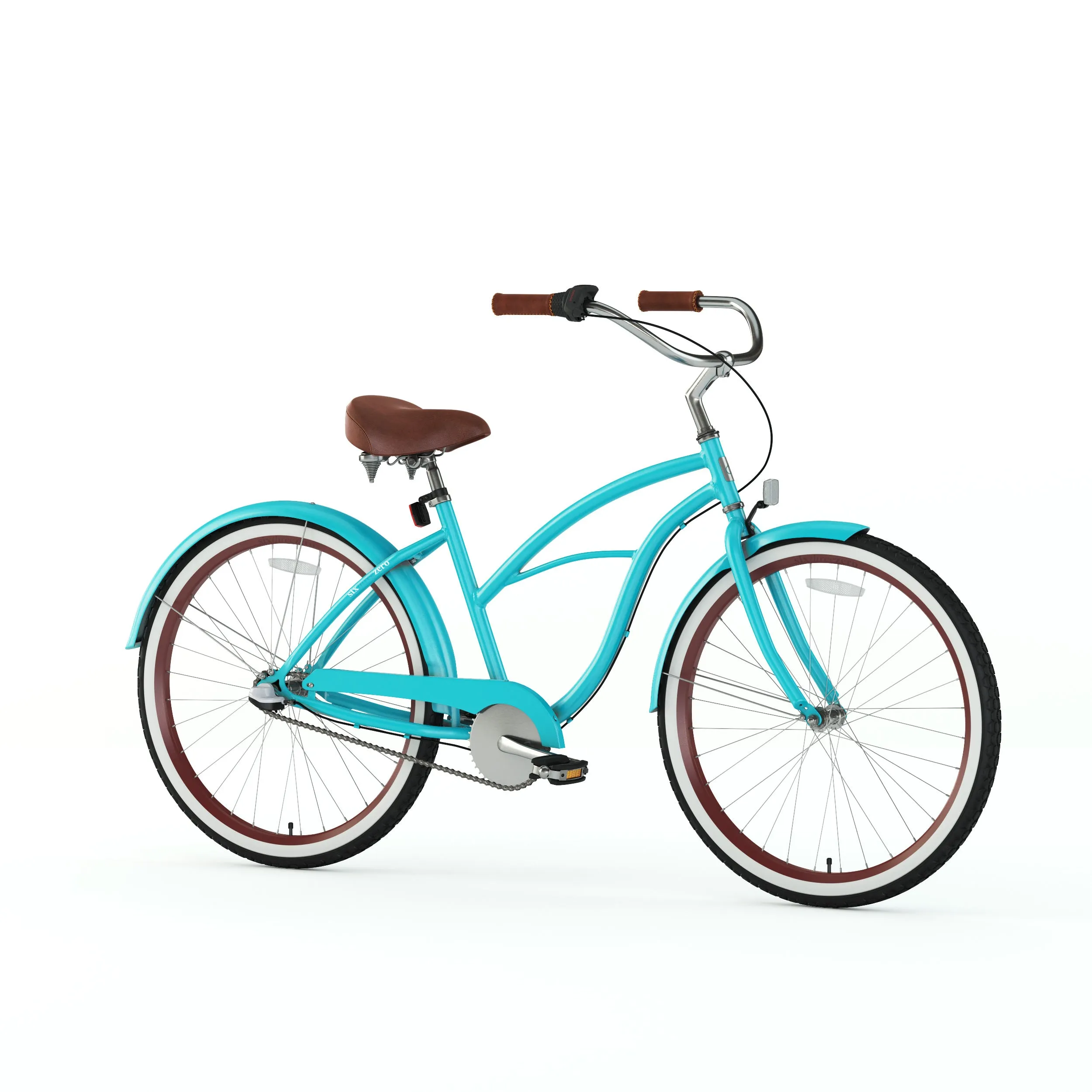 sixthreezero Teal 3 Speed Women's Beach Cruiser Bike