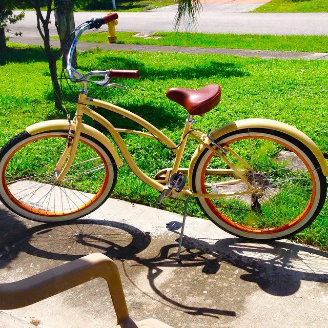 sixthreezero Teal 3 Speed Women's Beach Cruiser Bike