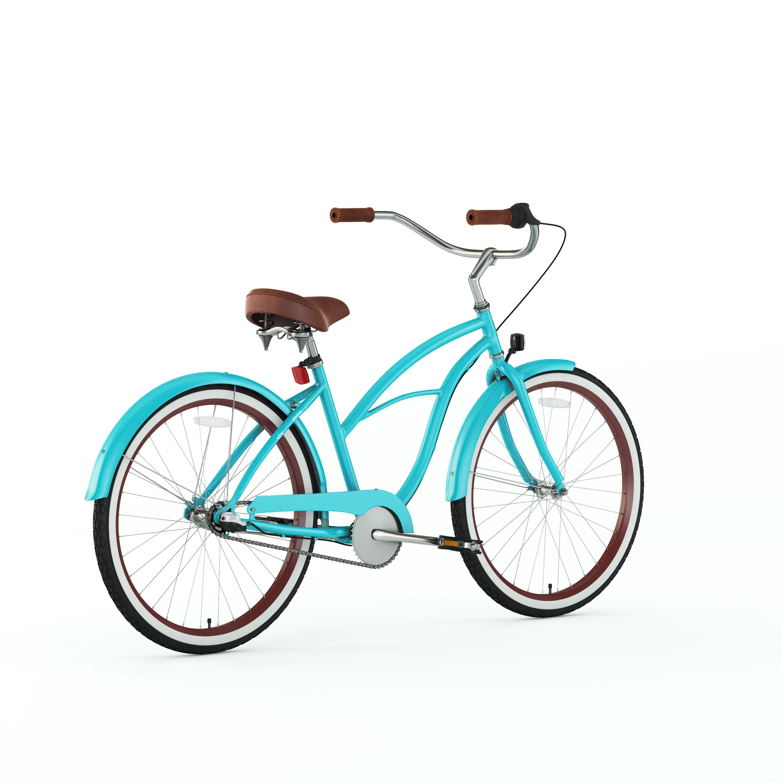 sixthreezero Teal 3 Speed Women's Beach Cruiser Bike