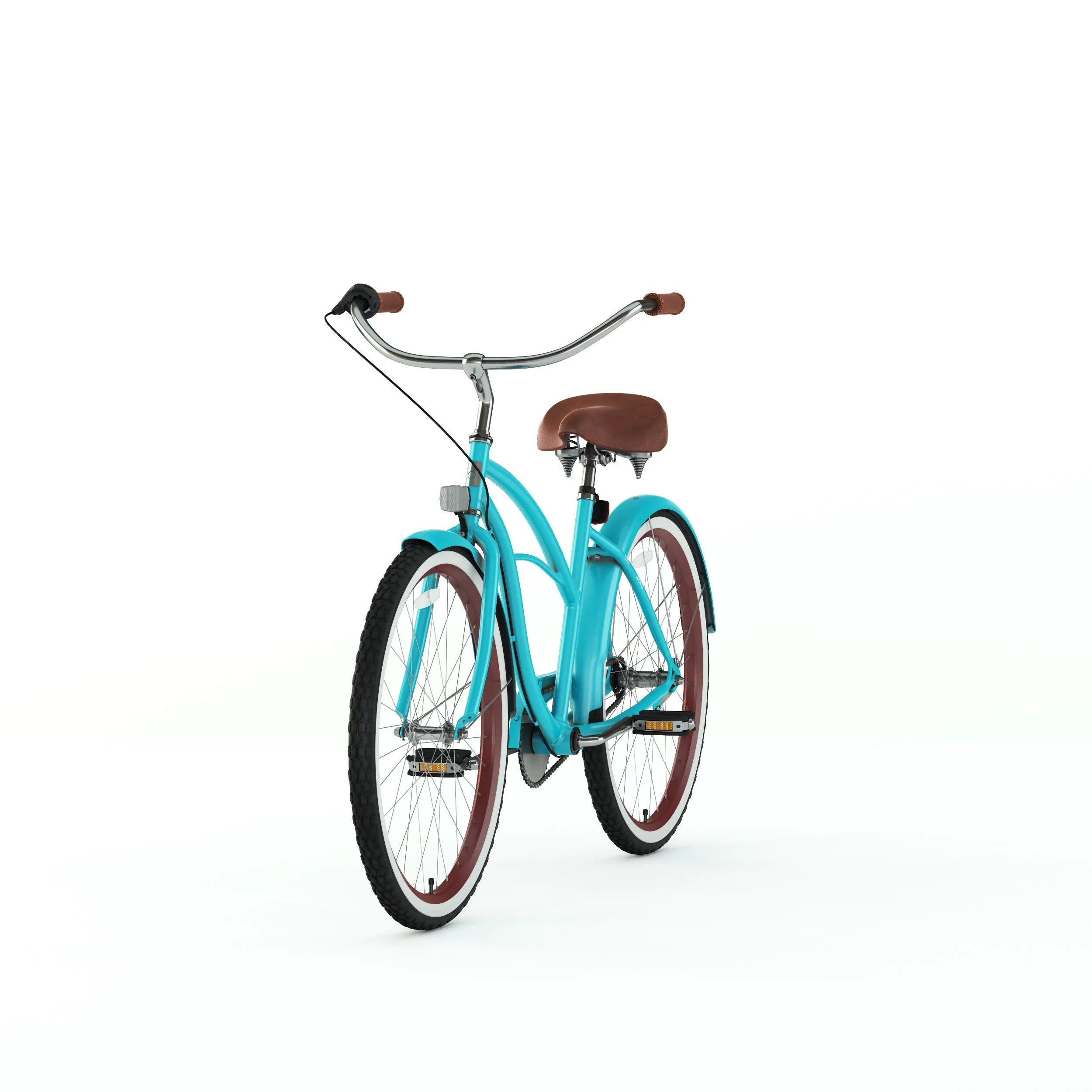 sixthreezero Teal 3 Speed Women's Beach Cruiser Bike