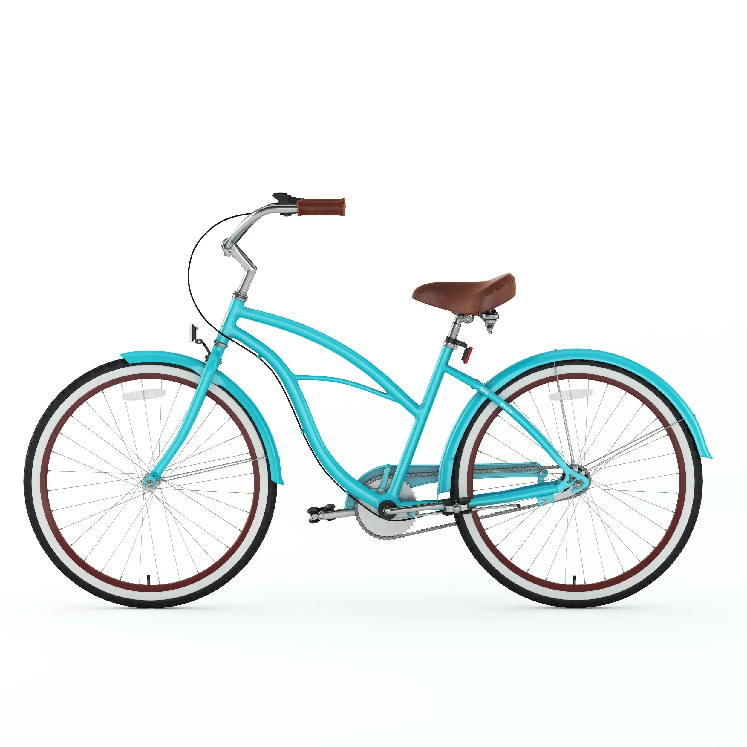 sixthreezero Teal 3 Speed Women's Beach Cruiser Bike