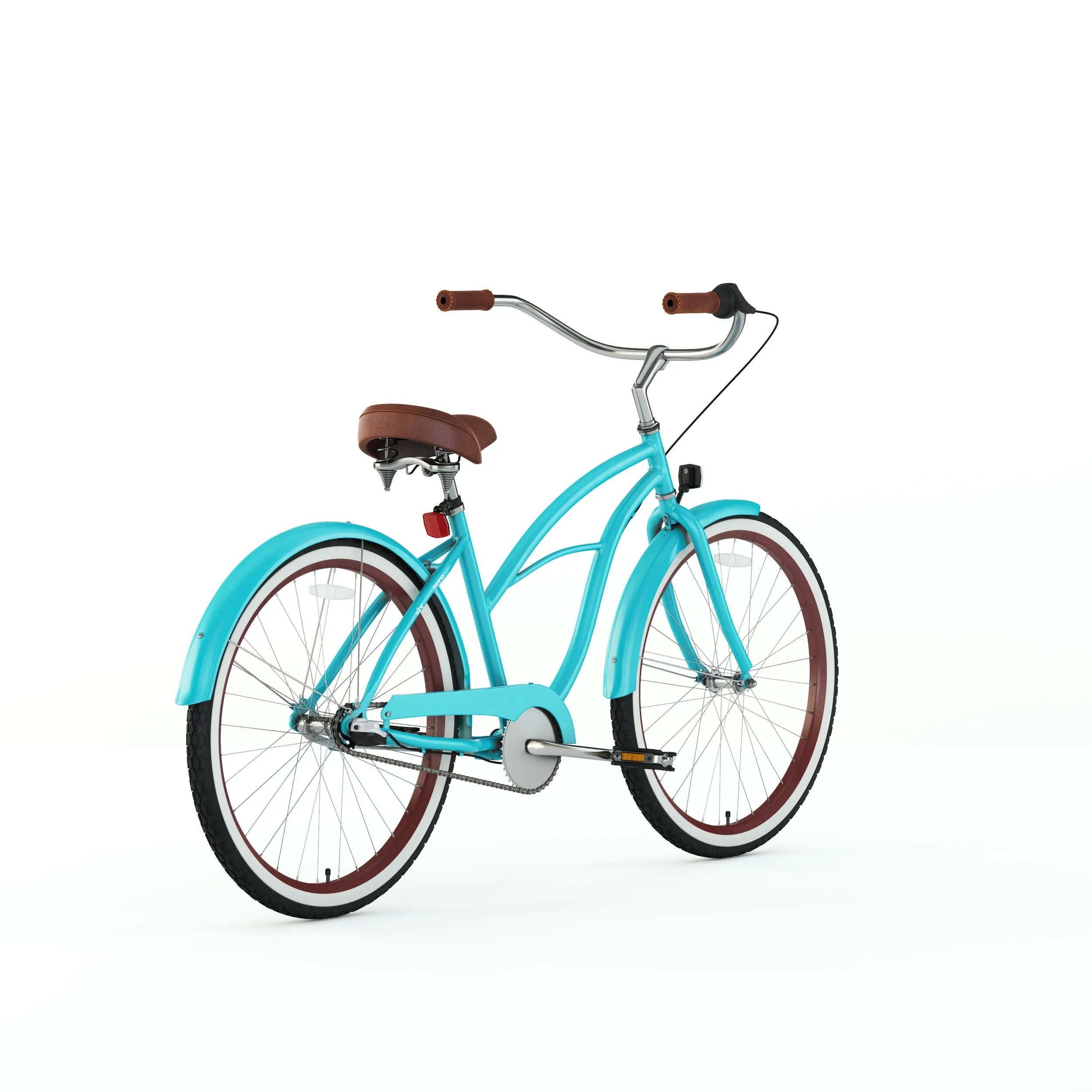 sixthreezero Teal 3 Speed Women's Beach Cruiser Bike