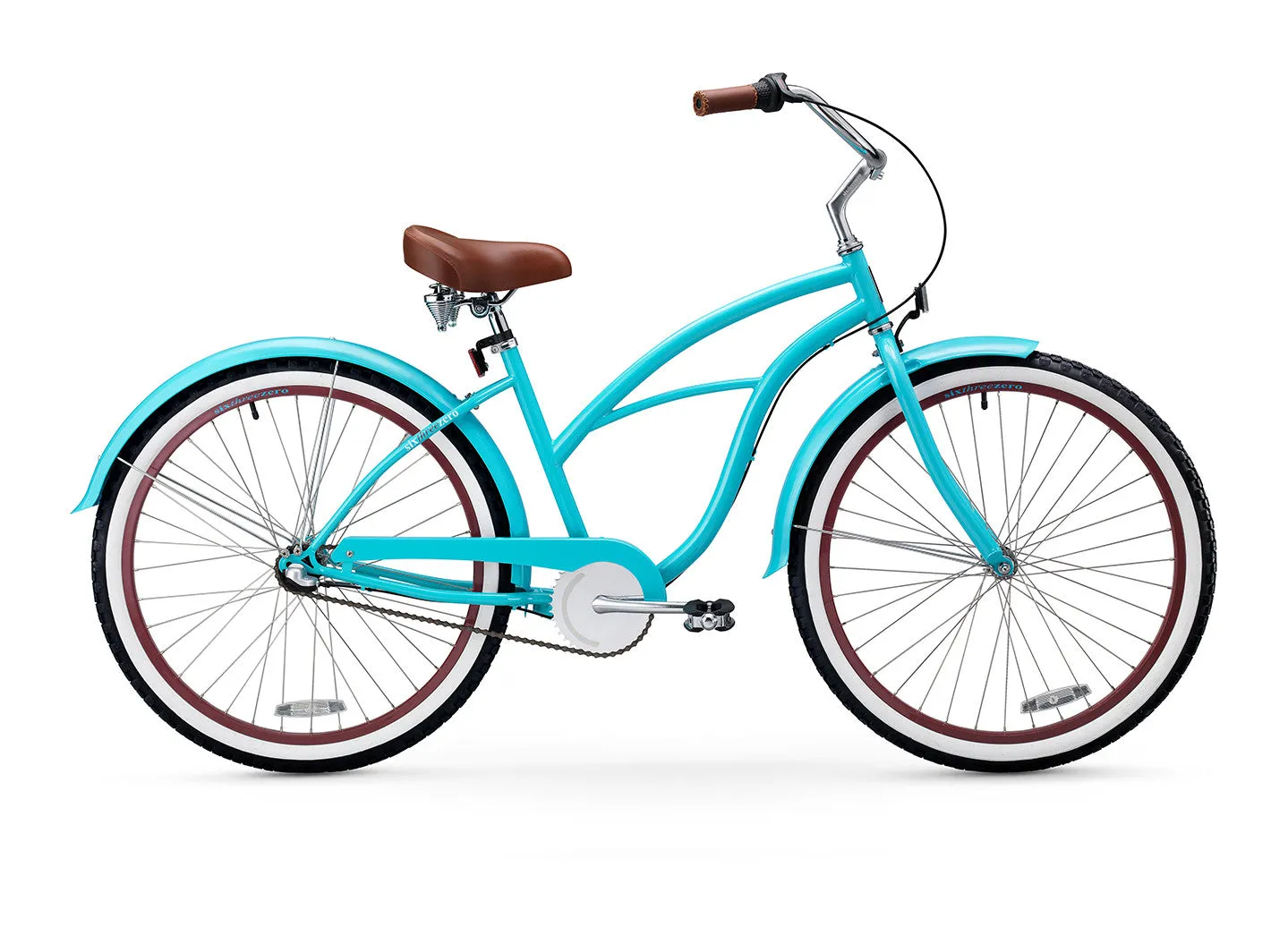 sixthreezero Teal 3 Speed Women's Beach Cruiser Bike