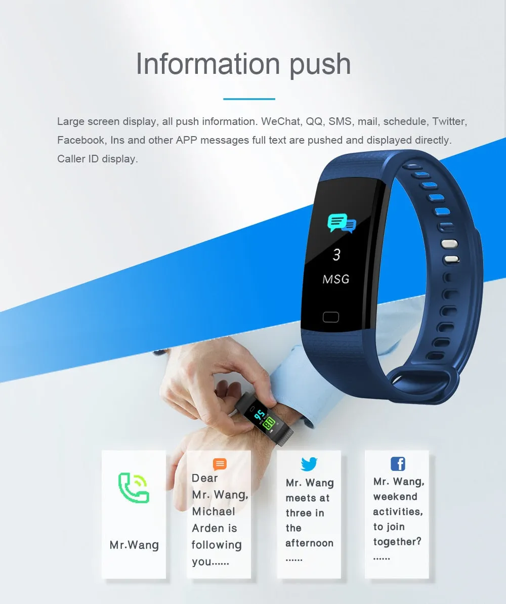 Smart Band Heart Rate Tracker