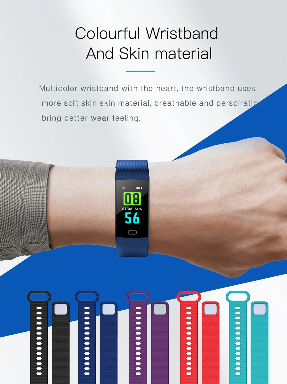 Smart Band Heart Rate Tracker