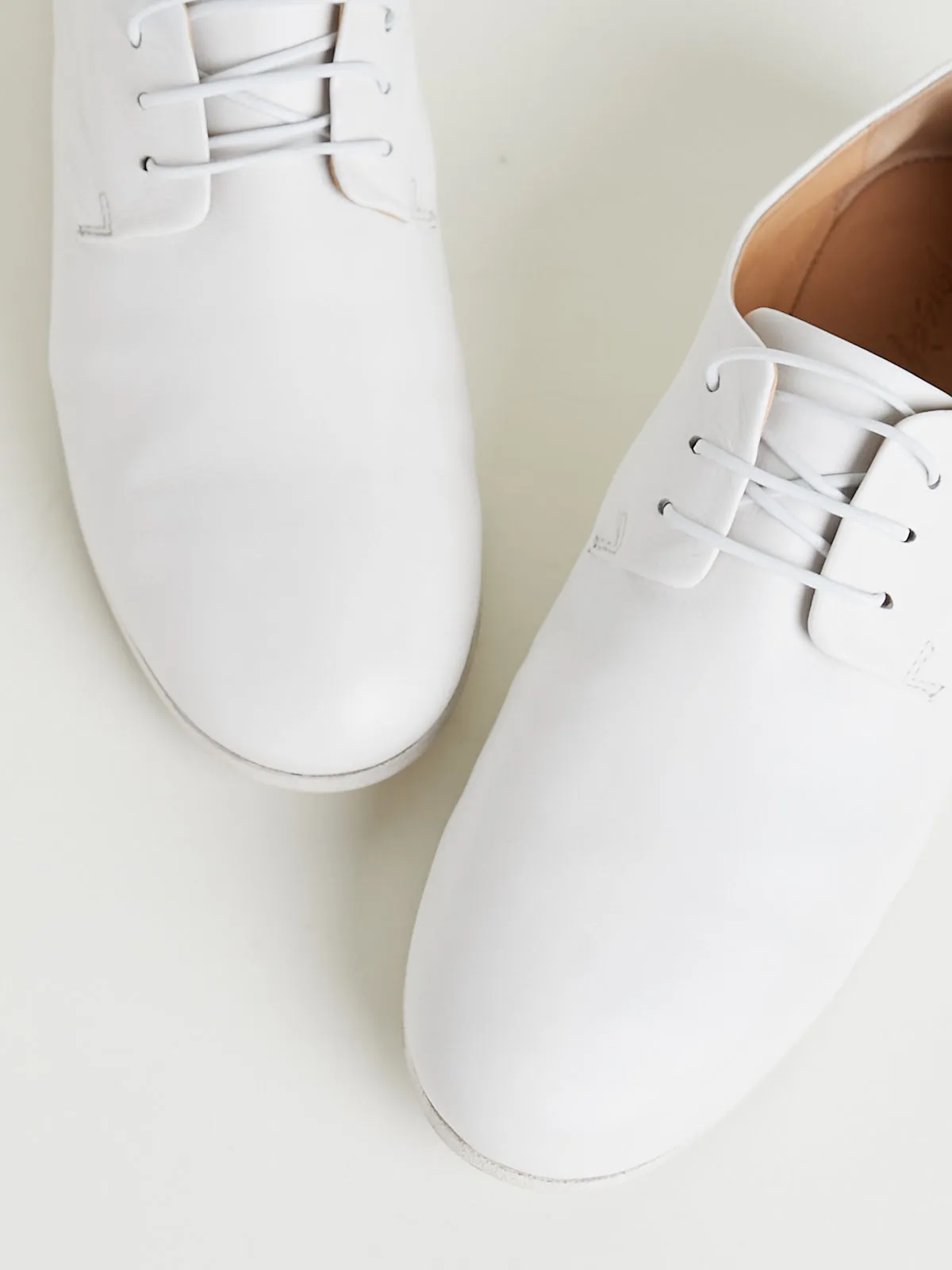 Steccoblocco Derby in Optical White