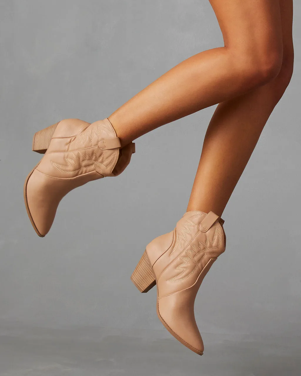 Stylish Bandit Ankle Western Booties