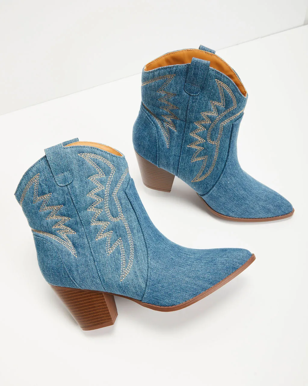 Stylish Bandit Ankle Western Booties