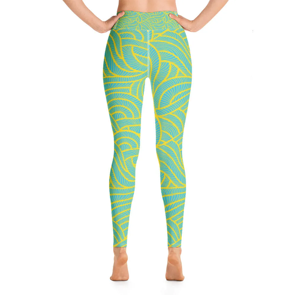 Surf - Yoga Leggings