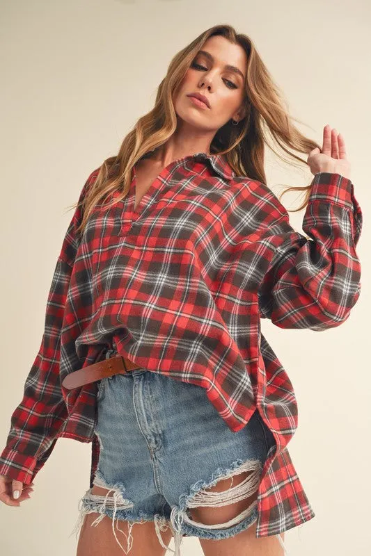 Tamra Plaid Shirt