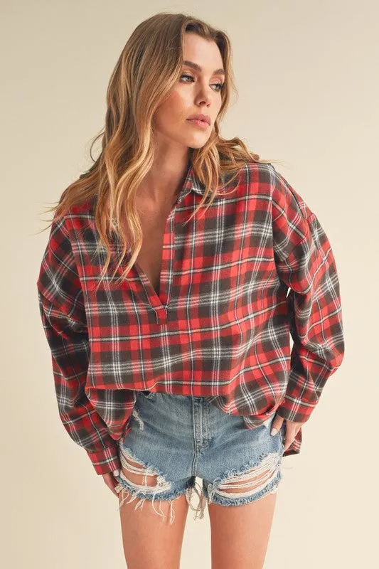 Tamra Plaid Shirt