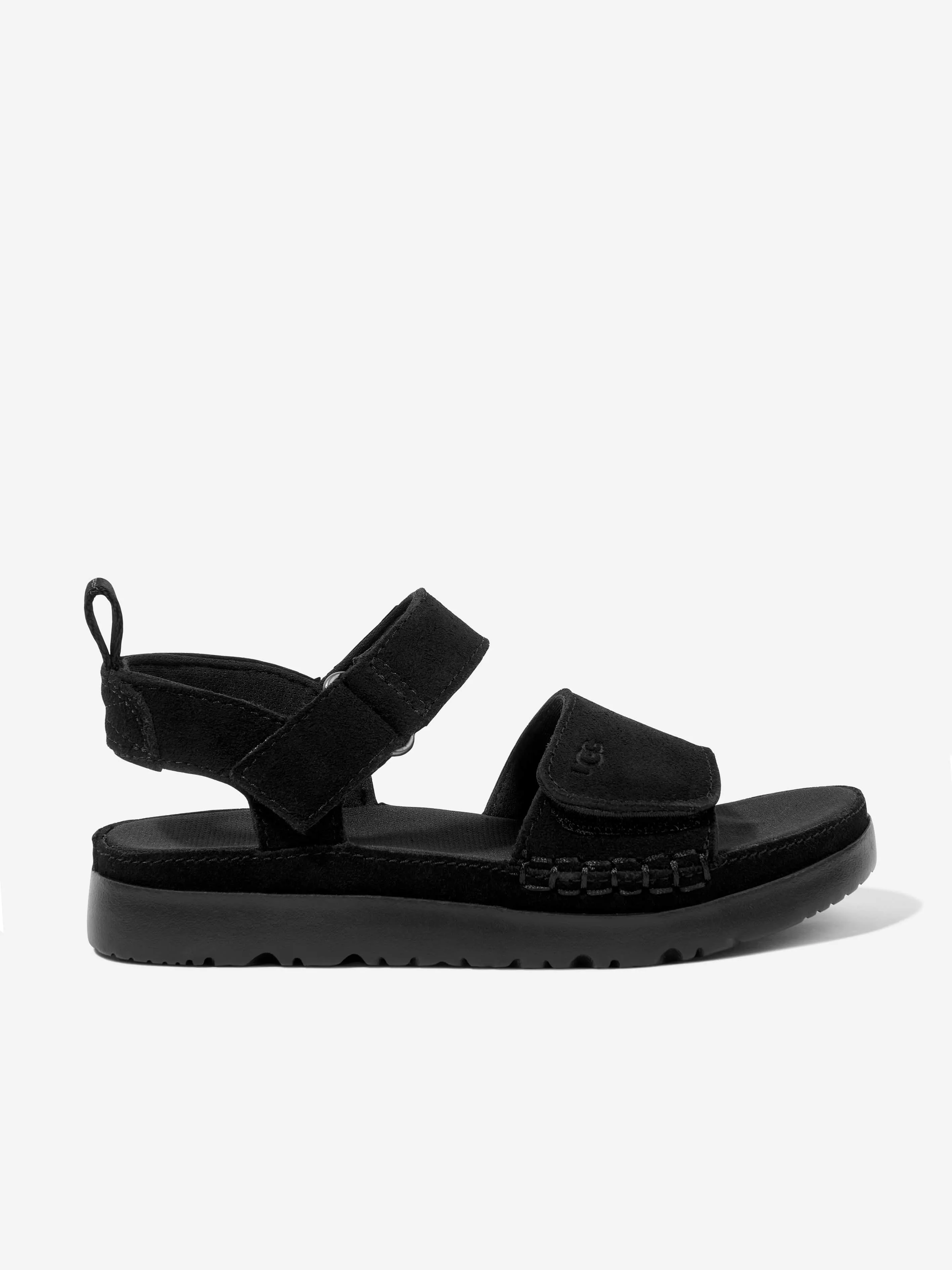 UGG Girls Goldenstar Sandals in Black