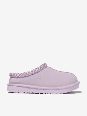 UGG Girls Suede Tasman II Slippers in Lilac