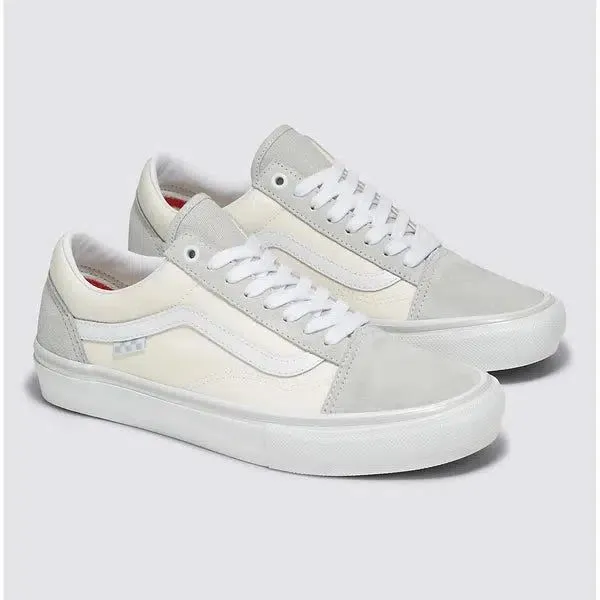 Vans Skate Old Skool Light Grey - White