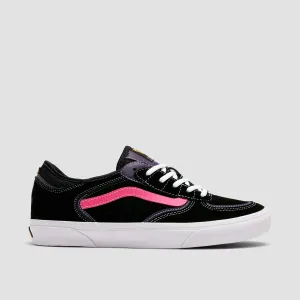 Vans Skate Rowley Shoes - Black/Pink