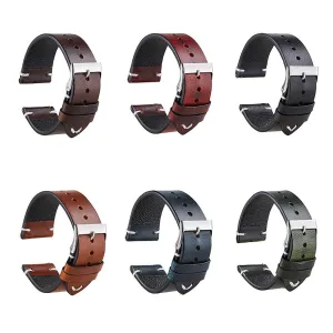 Vintage Oiled Leather Watch Straps Compatible with the Suunto 3 & 3 Fitness