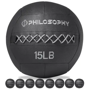 Wall Ball - Soft Weighted Medicine Ball, Non-Slip Grip